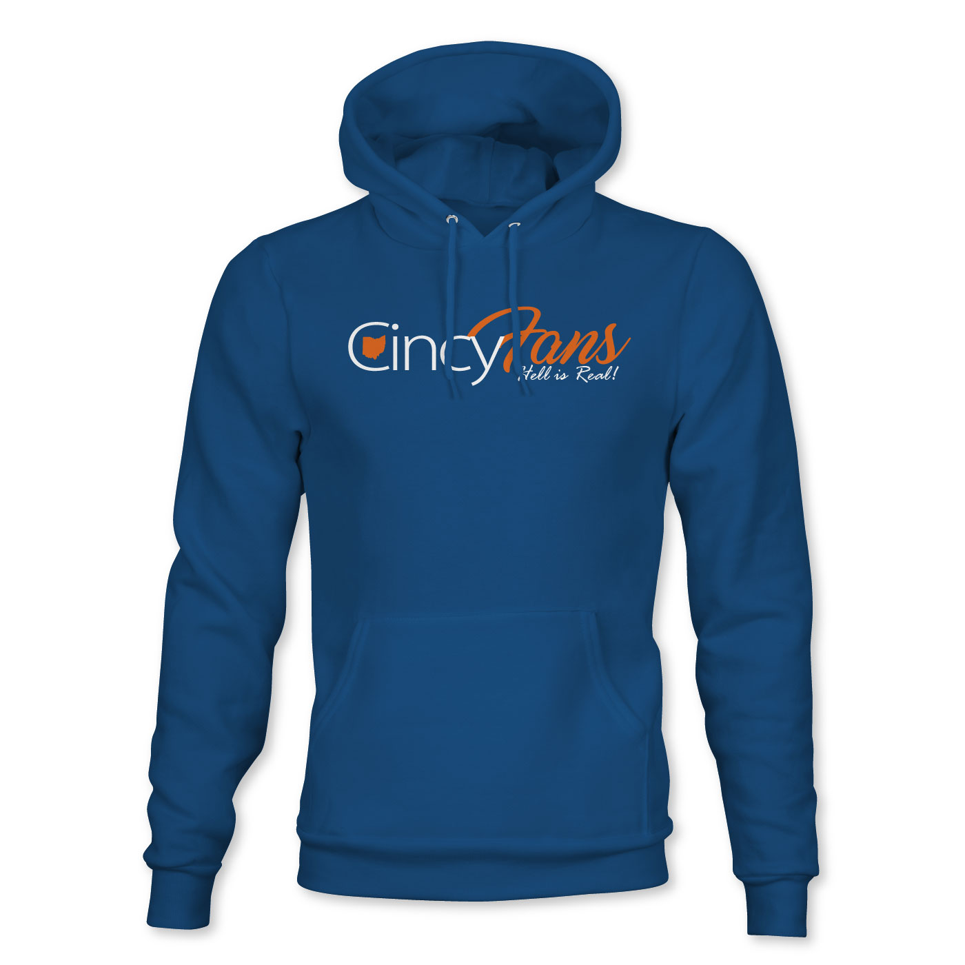 Cincy Fans Hoodie royal