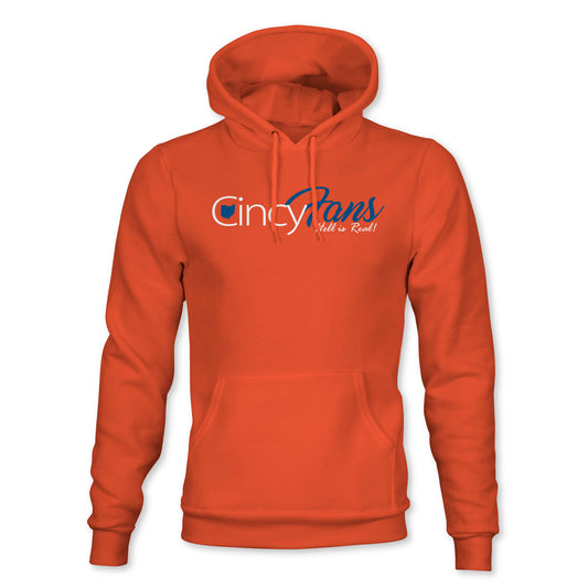 Cincy Fans Hoodie Orange