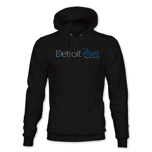 Detroit Fans Hoodie Black