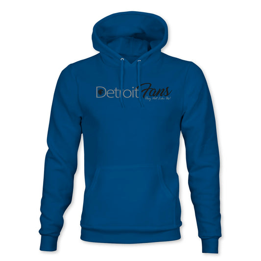 Detroit Fans Hoodie Royal